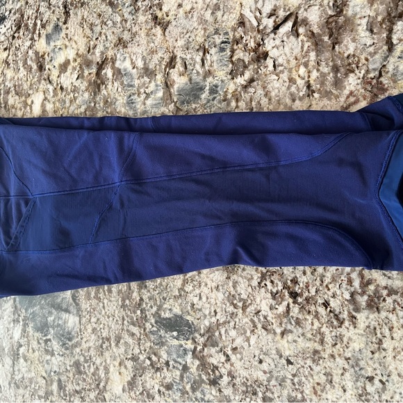 Navy Lululemon Capri Leggings - Picture 3 of 4